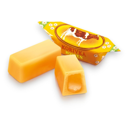 Dulciuri - Caramele Roshen Bomboane KORIVKA fondante cu lapte 1 kg