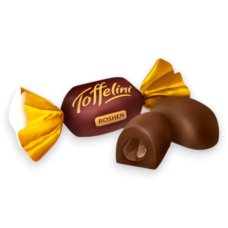 Dulciuri - Caramele Roshen Bomboane TOFFELINI caramele cu ciocolata 1 kg