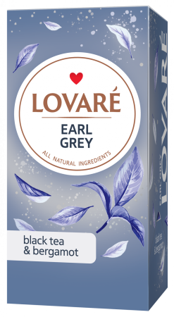 Ceai/Cafea - Ceai LOVARE CLASSIC EarlGray  24 pliculete