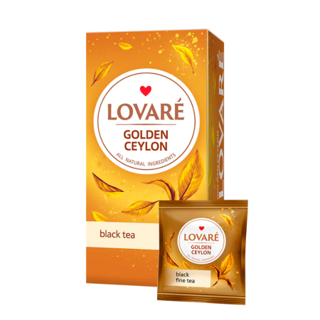 Ceai/Cafea - Ceai Lovare «Golden Ceylon» - 24*2 g ( Pliculețe)