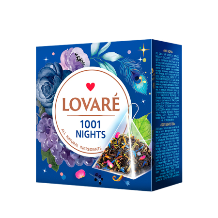 Ceai/Cafea - Ceai Lovare Piramide  «1001 NIGHTS» 15 plic * 2g