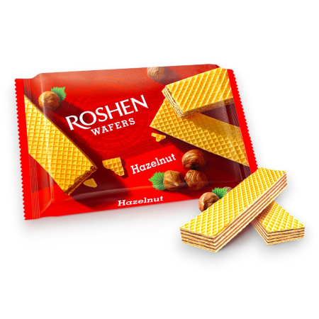 Napolitane - Napolitane Roshen Napolitane ROSHEN cu cremă de alune ,72 gr Mica