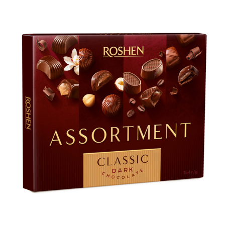 Dulciuri - Praline Roshen Cutie cu bomboane CLASSIC Assortment 145 gr