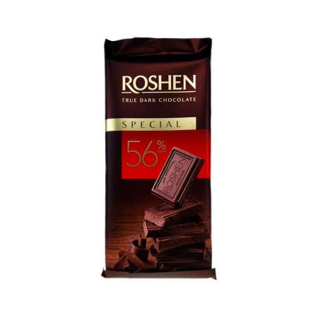 Dulciuri - Tablete Si Batoane Roshen Tableta de ciocolata neagra SPECIAL 56% 85g