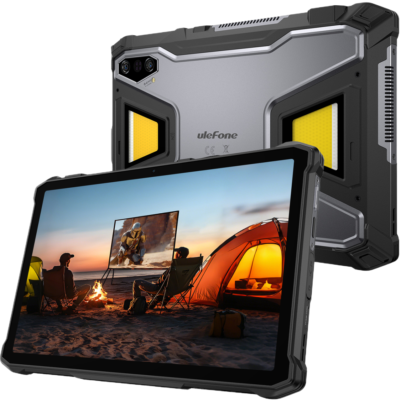 Tableta rugged Ulefone Armor Pad 5 Ultra Projector 5G 512GB 11" IPS 90Hz 24200mAh NFC IP68/IP69K Android 15 [18]