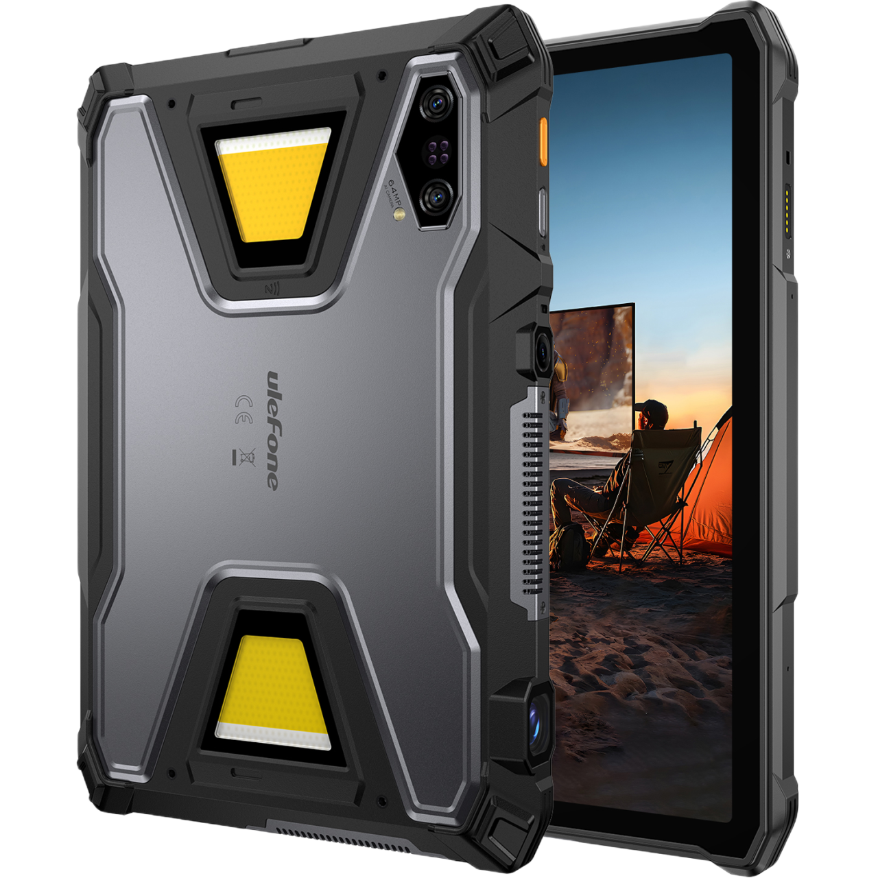 Tableta rugged Ulefone Armor Pad 5 Ultra Projector 5G 512GB 11" IPS 90Hz 24200mAh NFC IP68/IP69K Android 15 [21]