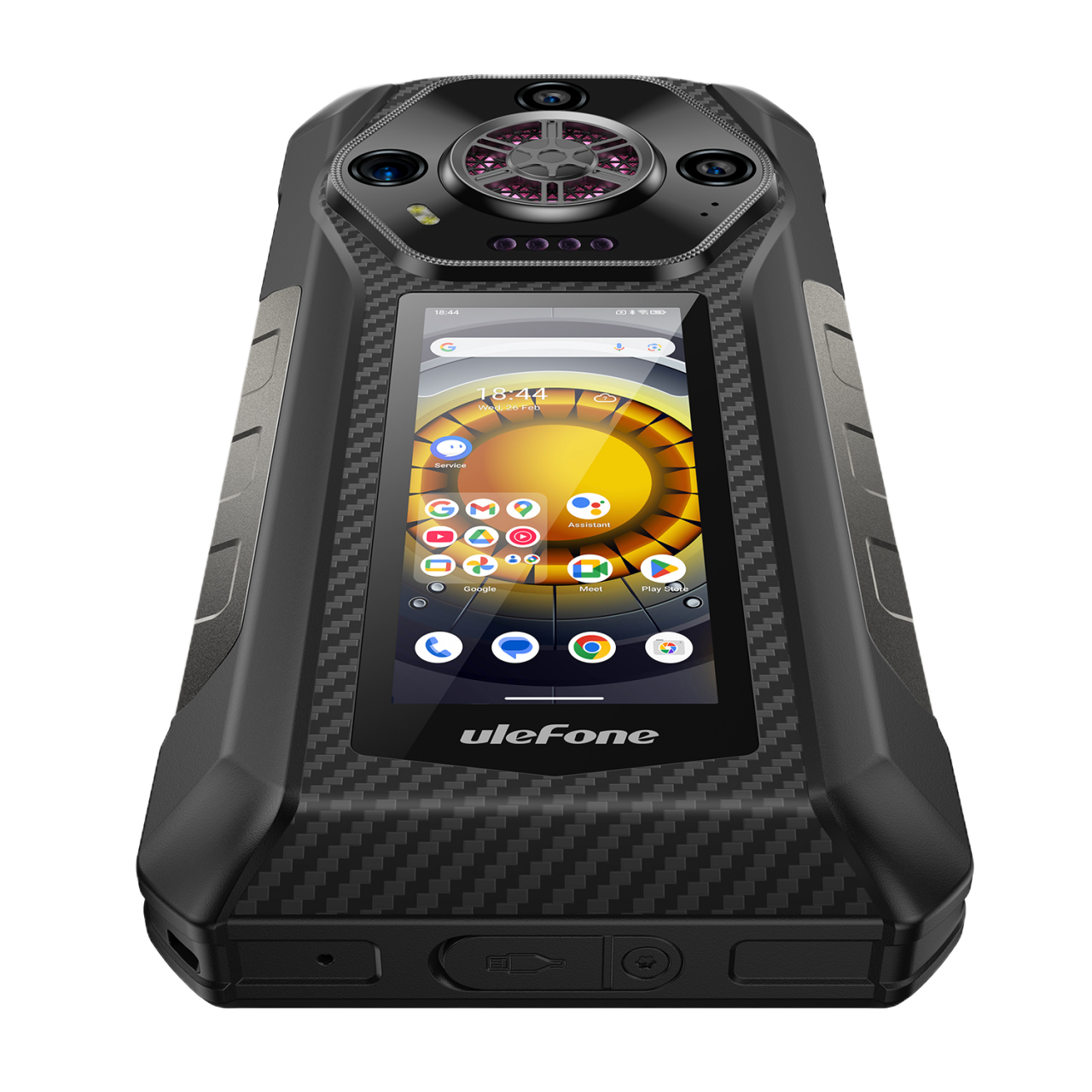 Telefon Ulefone Armor 33 Pro 5G Dimensity 7300X Dual Display 6.95-inch 120Hz IPS + 3.4-inch IPS 16GB RAM/512GB NFC Infrarosu Stereo 25500mAh IP68/IP69K Android 14 [23]