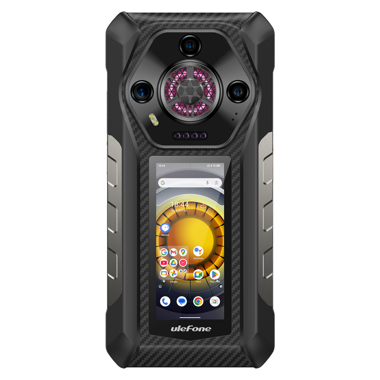 Telefon Ulefone Armor 33 Pro 5G Dimensity 7300X Dual Display 6.95-inch 120Hz IPS + 3.4-inch IPS 16GB RAM/512GB NFC Infrarosu Stereo 25500mAh IP68/IP69K Android 14 [6]