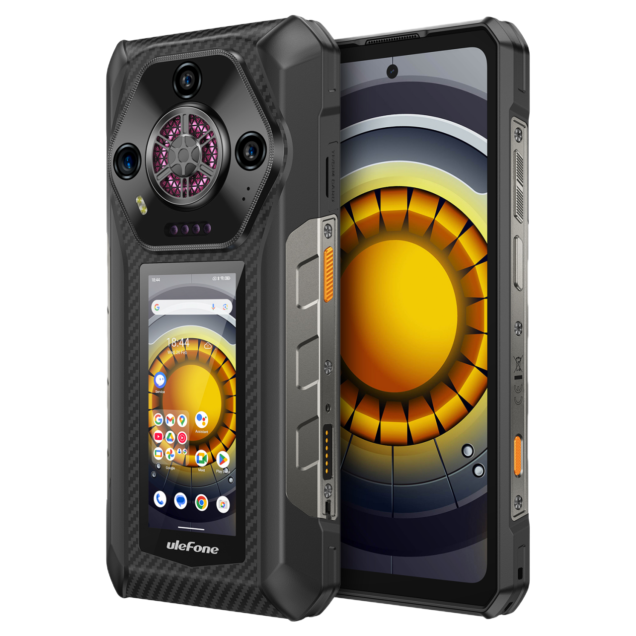 Telefon Ulefone Armor 33 Pro 5G Dimensity 7300X Dual Display 6.95-inch 120Hz IPS + 3.4-inch IPS 16GB RAM/512GB NFC Infrarosu Stereo 25500mAh IP68/IP69K Android 14 [3]