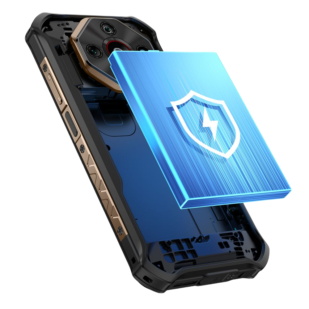 Telefon Ulefone Armor X16 4G Helio G91 6.56-inch 120Hz IPS 6GB RAM/128GB 10360mAh NFC IP68/IP69K Android 15 Sand Dune [23]