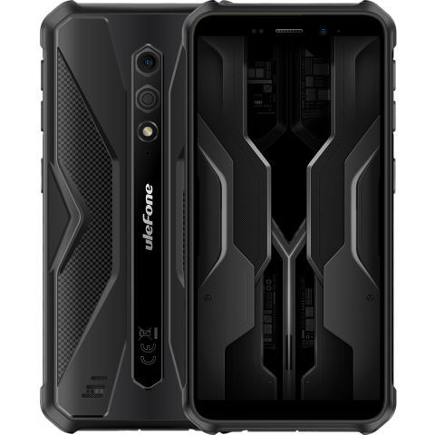 Telefoane Mobile - Telefon Ulefone Armor X12 Pro 4G Octa-Core Helio G36 4GB RAM/64GB NFC IP68/IP69K Android 13 Black