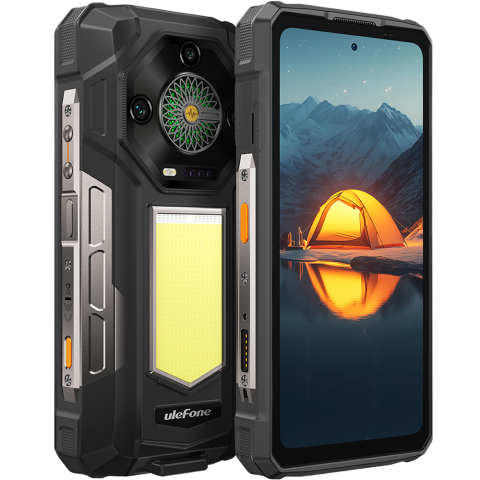 Telefoane Mobile - Telefon Ulefone Armor 33 4G Helio G100 12GB RAM/512GB 6.95-inch 120Hz IPS Stereo NFC 25500mAh IP68/IP69K Android 15