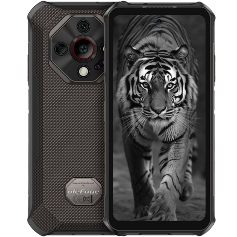 Telefoane Mobile - Telefon Ulefone Armor X16 4G Helio G91 6.56-inch 120Hz IPS 6GB RAM/128GB NFC 10360mAh IP68/IP69K Android 15 Wasteland Shadow