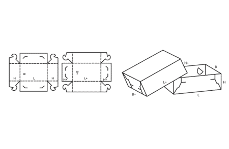 Cutii din carton ondulat - FEFCO 307