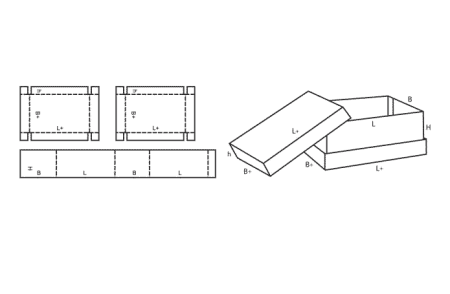 Cutii din carton ondulat - FEFCO 310