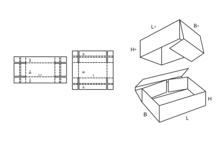 Cutii din carton ondulat - FEFCO 331