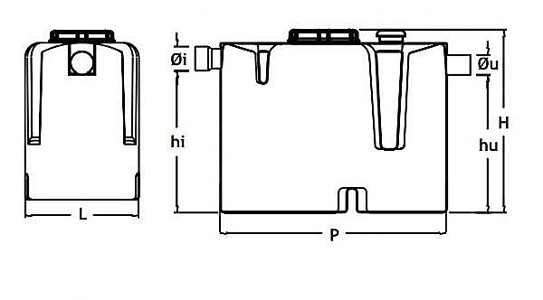 Separator de grasimi,LE-10 [2]