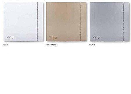 Ventilatoare de baie - ventilator SILENT-100 CZ GREY DESIGN 4C