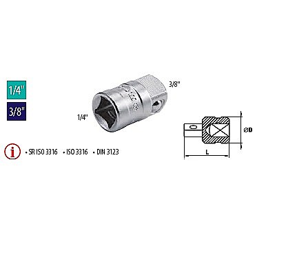 Chei tubulare - Amplificator 1/4” - 3/8”