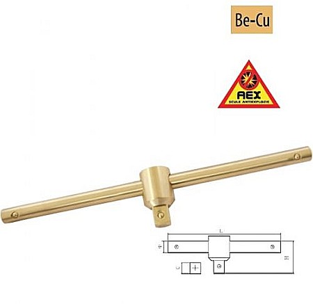 Scule Anti EX - Antrenoare cu pârghie glisantă - AEX 3/4”X350mm