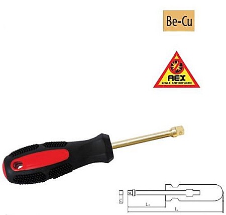 Scule Anti EX - Antrenor cu mâner 1/4” - AEX