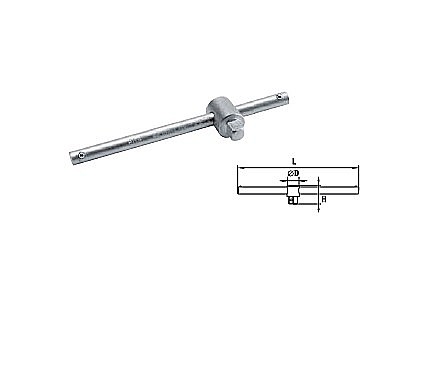 Truse de scule manuale - Antrenor cu pârghie glisantă 1/4”