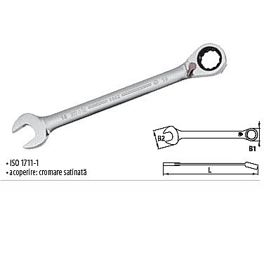 Chei cu clicket - Chei combinate cu clichet reversibil 9