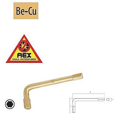 Surubelnite,biti AEX - Chei cu cap hexagonal - AEX, S=3/16”mm