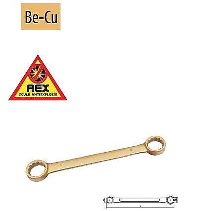 Chei inelare,AEX - Chei inelare drepte - AEX, 27×30mm