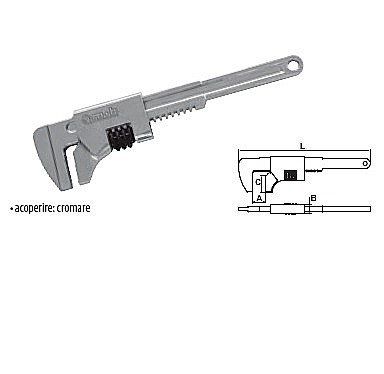 Scule Manuale - Chei reglabile UNIV 62 mm