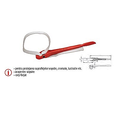 Scule Manuale - Cleşte cu bandă pentru ţevi