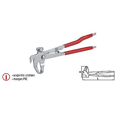 Scule Manuale - Cleşte pentru echilibrat roţi