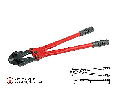 Patenti,clesti - Cleşti CLASIC pentru tăiat buloane 750