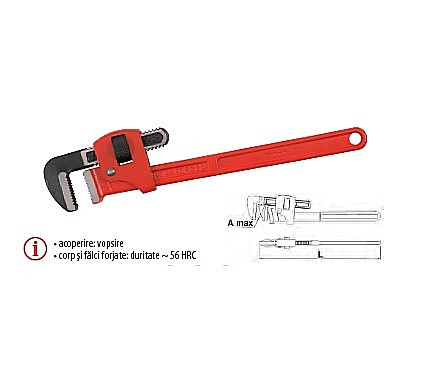 Clesti,Chei reglabile - Cleşti STILLSON pentru ţevi 2" ½