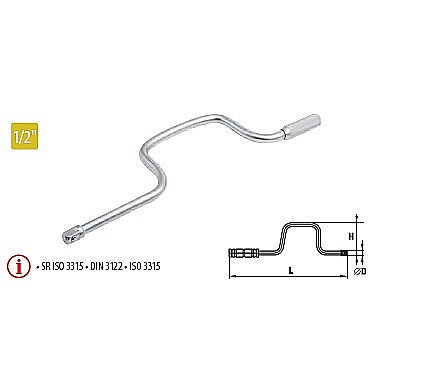 Truse de scule manuale - Coarbă 1/2”