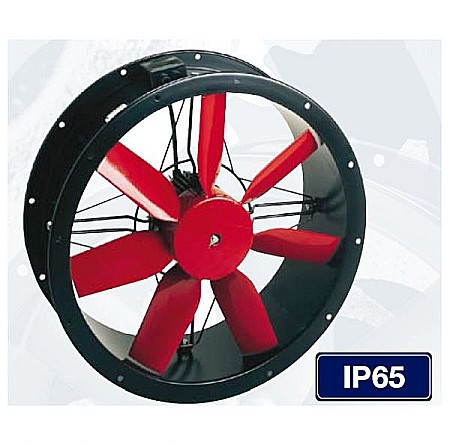 Ventilatoare Soler&Palau - Ventilator compact trifazat cu elice plastic TCFT/4-630/H