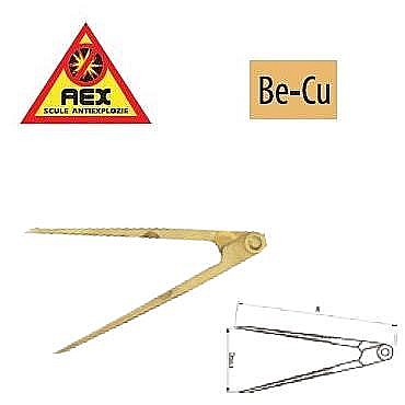 Pile,dalti,scule de mana AEX - Compasuri - AEX, Dmax=400mm