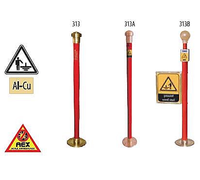 Protectie electrostatica AEX - Dispozitive de descărcare câmp electrostatic - AEX, model 313A