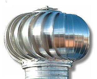 Ventilatoare de acoperis - Extractoare ecologice ECCO 14",actionate de vant-PROMO 31AUG