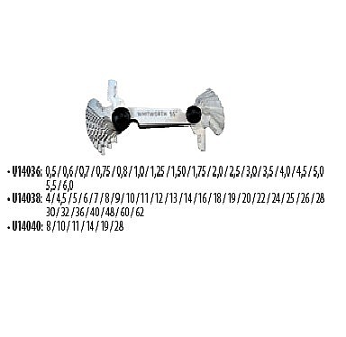 Scule Manuale - Lere pentru filete6-28