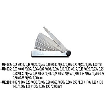 Lere - Lere pentru grosime 0,03-1