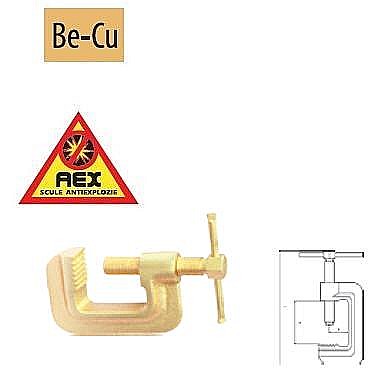 Scule Anti EX - Menghine de tâmplărie - AEX, K=80mm