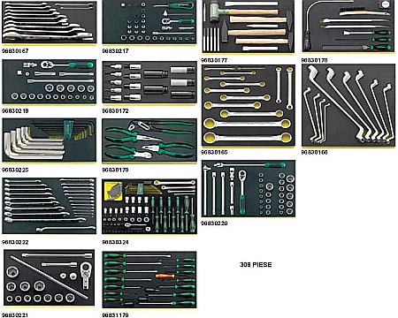 Truse DEDICATE - MERCEDES BENZ Lkw -SET SCULE ATELIER