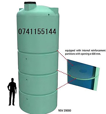 Rezervoare supraterane - Rezervor de apa potabila NSV25000,V=25.000 litri PRECOMANDA