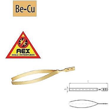 Scule Anti EX - Pensete cu vârf drept - AEX, L=100mm