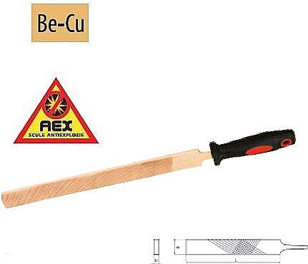 Pile,dalti,scule de mana AEX - Pile late - AEX, 350mm