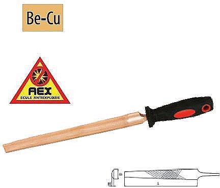 Pile,dalti,scule de mana AEX - Pile semirotunde - AEX, 250mm