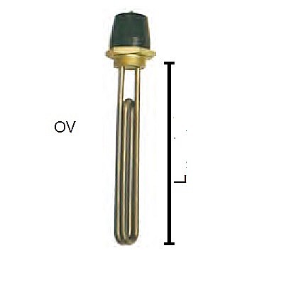 Rezistente electrice - Rezistenta electrica INOX ,tip U cu 2 bucle 1 1/4",2400W