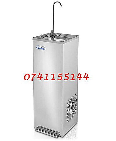 Cismele,dozatoare apa potabila - Fantana livrare apa ambientala/rece/mixta seria 8 cu pedala si buton