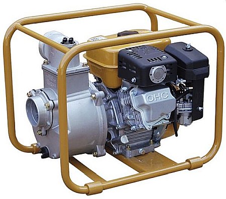 MOTOPOMPE - MOTOPOMPA APA SEMIUZATA  3'' motor ROBIN, TP 65 EX